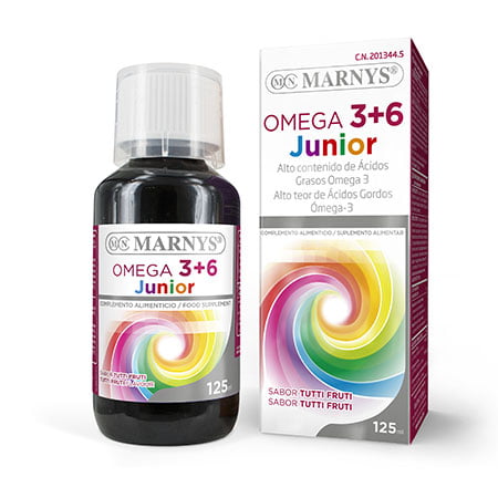Omega 3 + 6 Junior 125 Ml Marnys