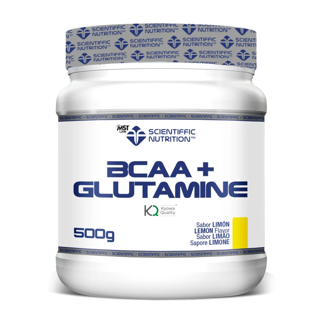 BCAA + Glutamine Kyowa® 500g Scientiffic Nutrition - Limão