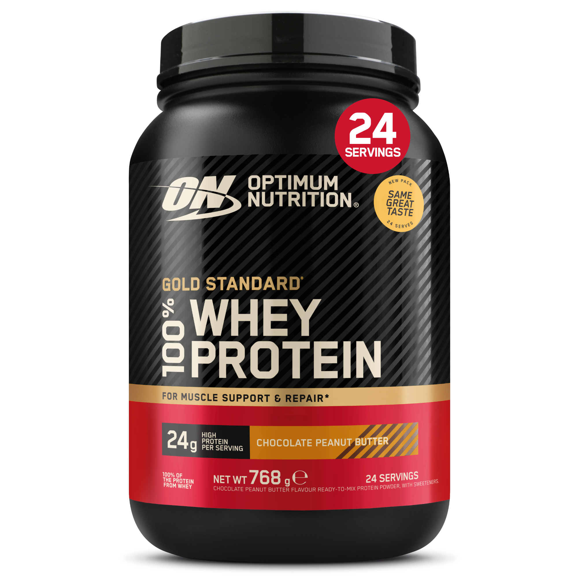 100% Whey Gold Standard 780g Optimum Nutrition - Chocolate Peanut Butter
