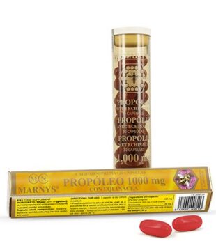 Propóleo 1000 mg com Equinácea 30 Cápsulas Marnys