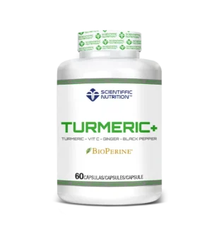 Turmeric 60 Cápsulas Scientiffic Nutrition