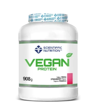 Vegan Protein Digezyme® 908g Scientiffic Nutrition – Morango