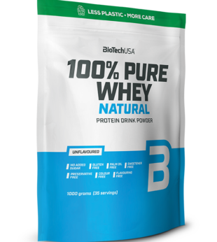 100% Pure Whey 1000g Biotech – Sem Sabor