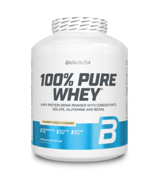 100% Pure Whey 2000g Biotech – Baunilha
