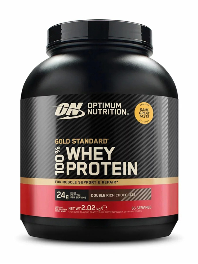 100% Whey Gold Standard 2020g Optimum Nutrition - Double Rich Chocolate