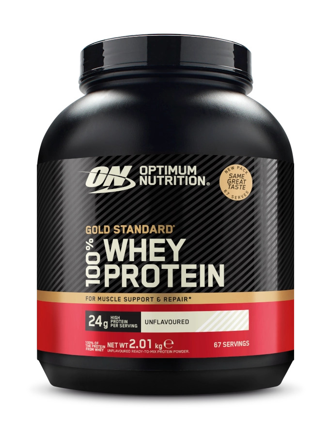 100% Whey Gold Standard 2010g Optimum Nutrition – Unflavoured