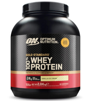 100% Whey Gold Standard 2040g Optimum Nutrition – Vanilla Ice Cream