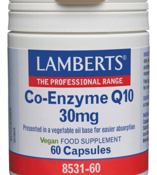 Co-Enzyme Q10 30mg 60 Cápsulas Lamberts