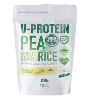 Vegan V-Protein 240g Gold Nutrition – Chocolate